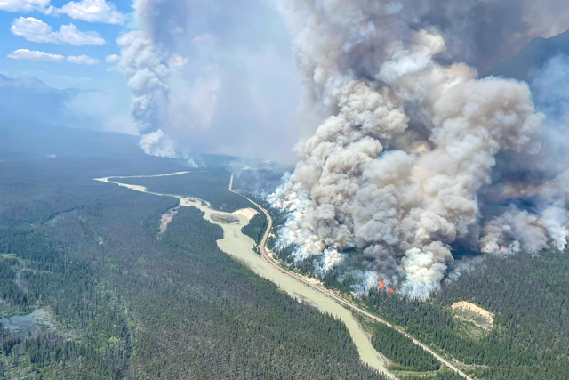 Wildfire Status Jasper Wildfire Complex Jasper National Park