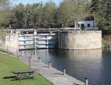 The lock at Davis