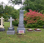 Gravesite of JC Abbott