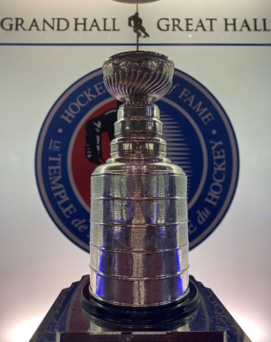 Is the real Stanley Cup at the Hockey Hall of Fame? 