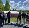 HSMBC commemorative plaque unveiling ceremony for Mehtawtik (Meductic) Village National Historic Site