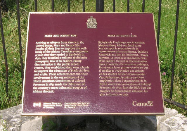 Details of a commemorative plaque