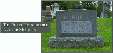 The Right Honourable Arthur Meighen - Photograph of his grave site