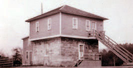 The blockhouse at Kingston Mills