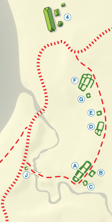 Map of L’Anse aux Meadows