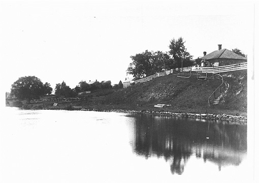 Clowes lockmasters house in 1891