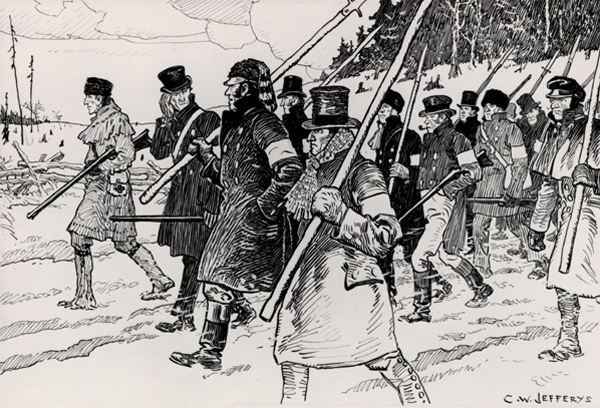 The march on Toronto, 5 December 1837
