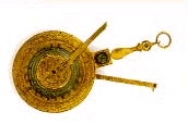 Brass astrolabe
