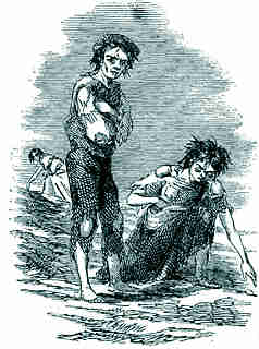 Children suffering during the Great Famine