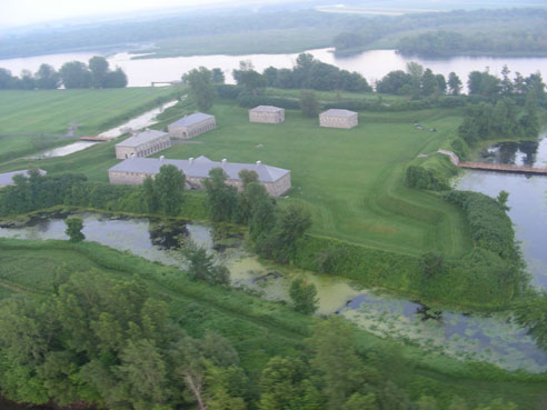 An island and its fort