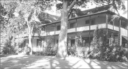 The Opinicon Hotel is a rare surviving example of an early 20th century resort hotel