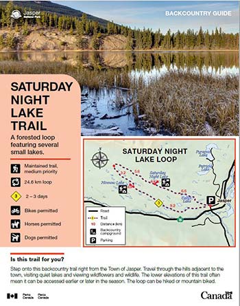 Saturday Night Lake - Jasper National Park