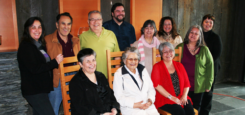 Nuu-chah-nulth Working Group in th Kwisitis Visitor Centre