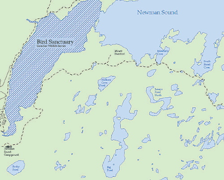 Map of Outport Trail