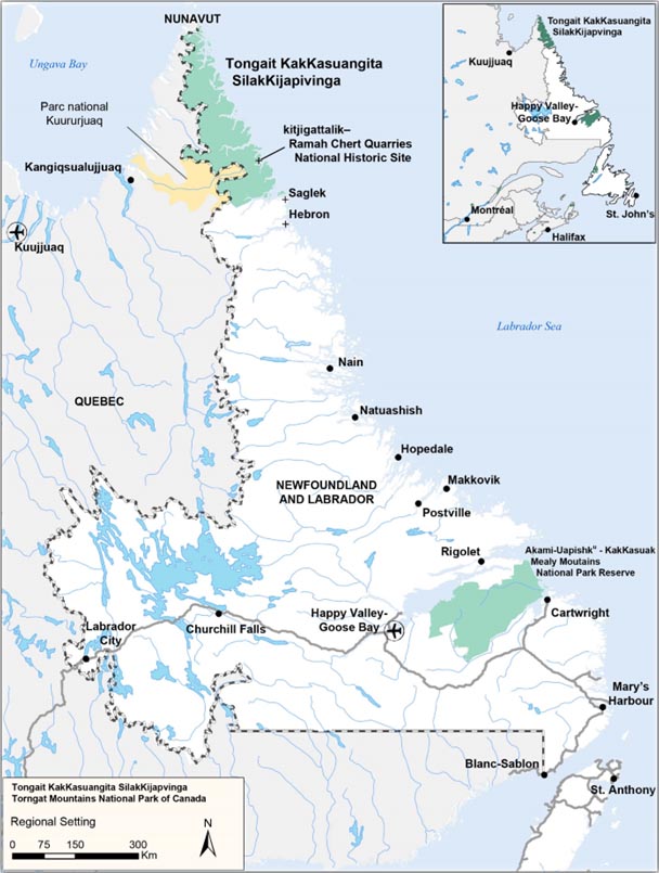 Map 2: Regional map — Text version follows.
