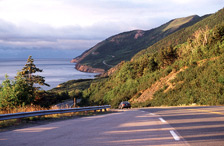 The Cabot Trail, a scenic travelway.