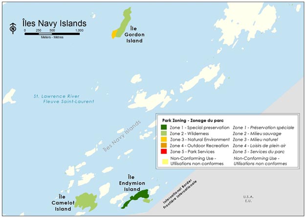 Map 6: Navy Islands — Text description follows