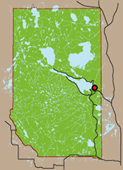 Locator Map - Fisher Trail