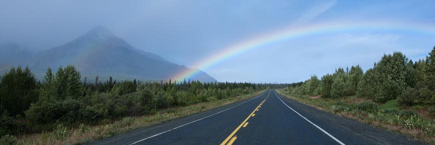 The road at the A’ay Chu Valley. 