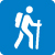 Guided hikes icon