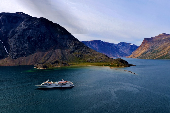 The scenic fjords between Arctic and Atlantic habitats.